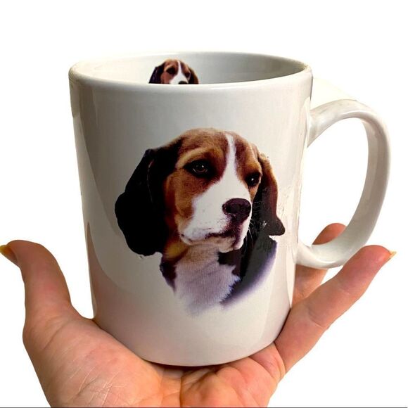 Beagle Large Mug BowWowMeows.com - Picture 1 of 7